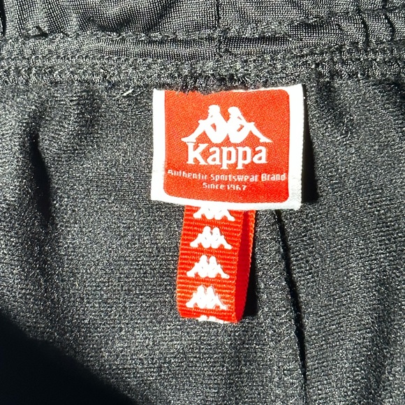 Kappa Black Sports Track Pants Size Medium - Picture 4 of 4